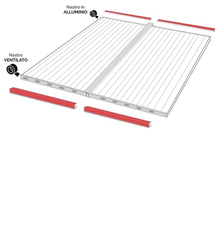 U-Profil, klar/farblos, aus Polycarbonat, für 4mm - 16mm, Länge 2100mm
